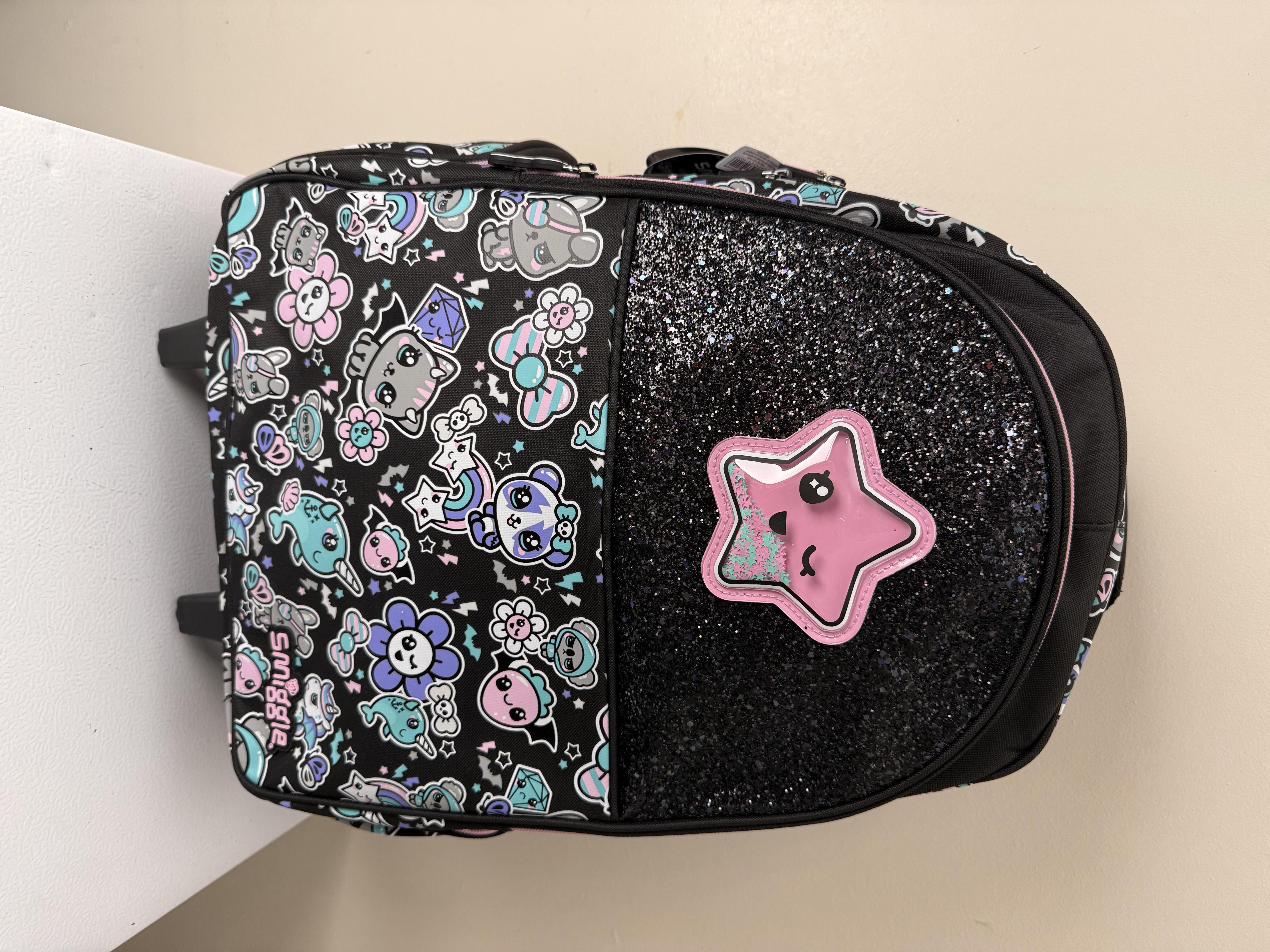 Girls trolley bag black 